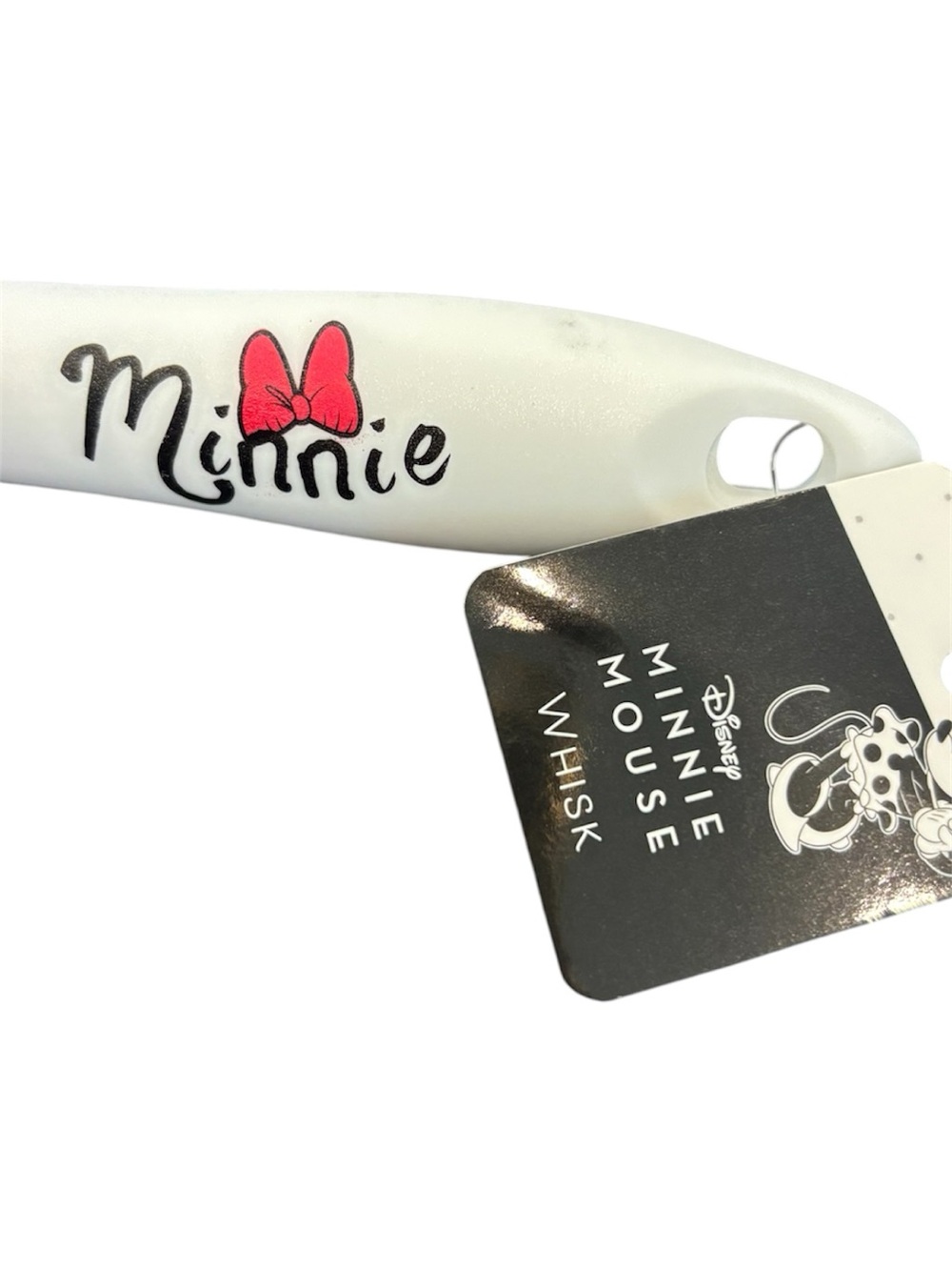 Disney Minnie Mouse Red & White Silicone Whisk NEW - Picture 2 of 3